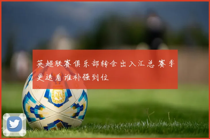 英超联赛俱乐部转会出入汇总 赛季更迭看谁补强到位